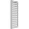 Ekena Millwork Vertical Surface Mount PVC Gable Vnt: Non-Functional, w/2"W x 1-1/2"H, Brickmould Frame, 16"W x 40"H GVPVE16X4002SN - alternate 2